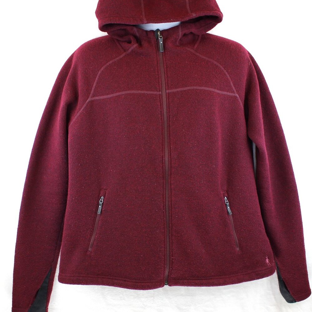 Smartwool Womens Wool Fleece Hooded Jacket (XL)